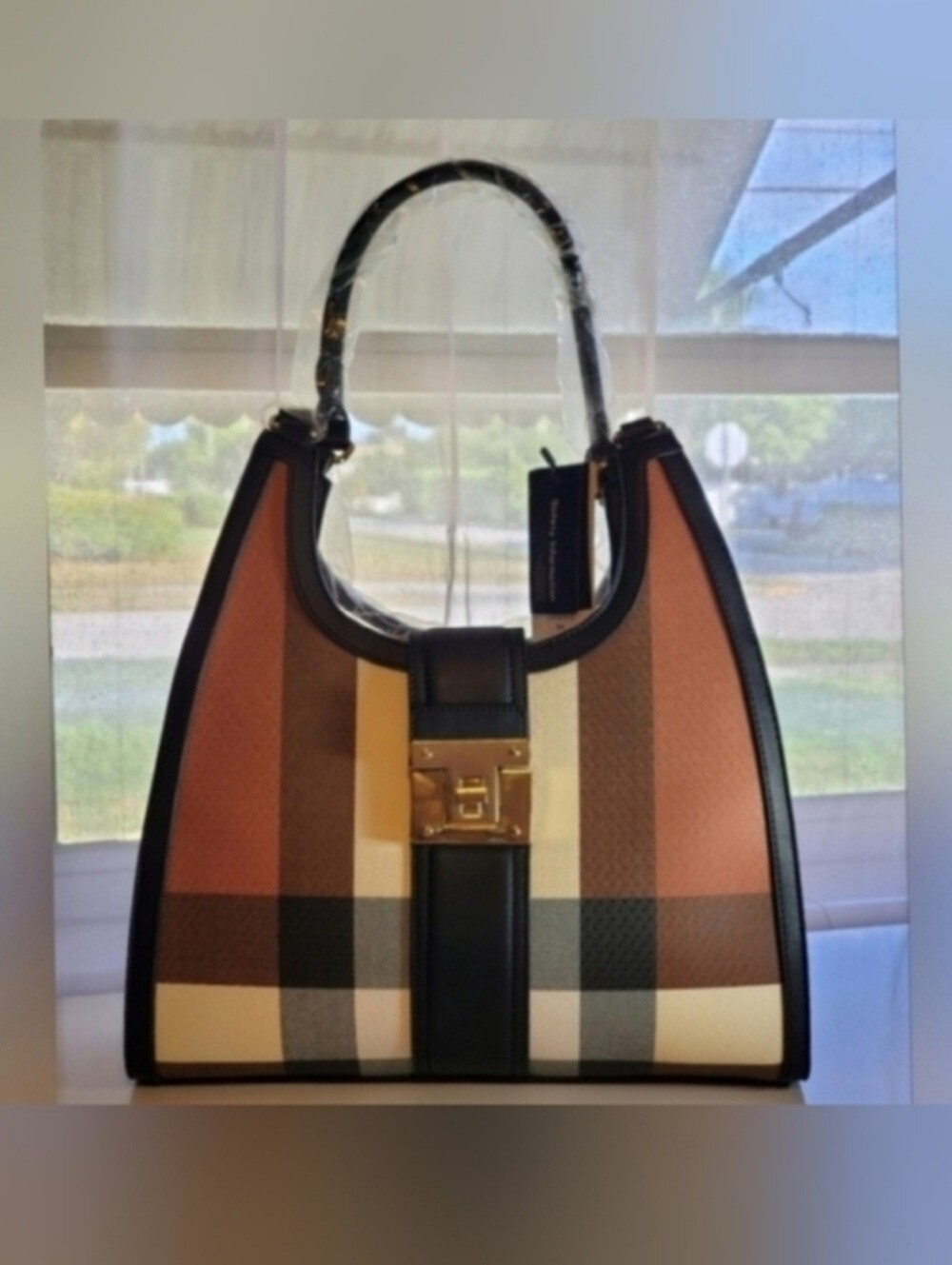 The "Traveler" Shoulder Bag ~ Structured Hobo